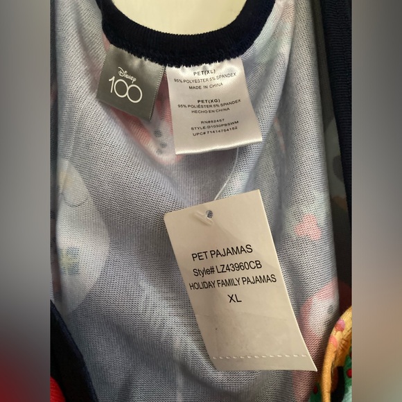 NWT pet pajamas by Disney themed in Disney characters - Picture 3 of 3